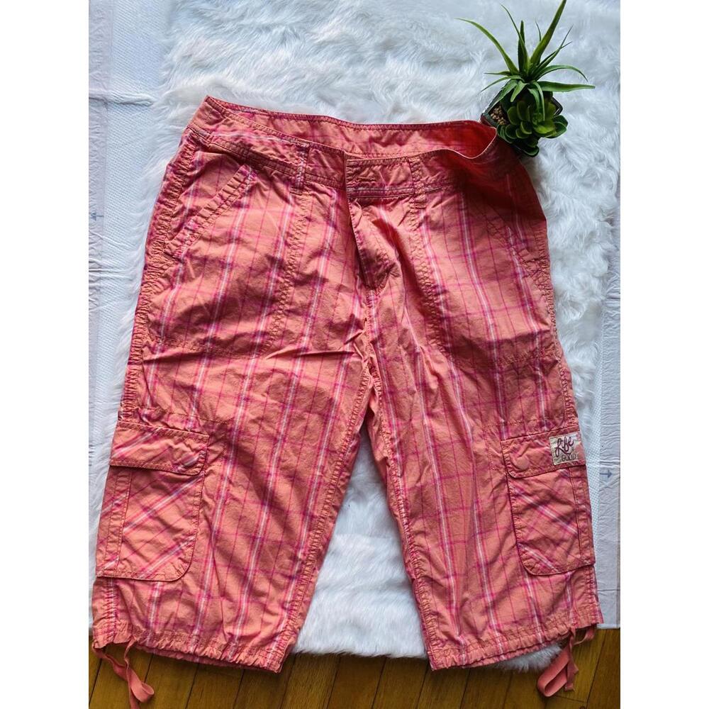 Life is Good Women's Capri Cargo Pants Size 12